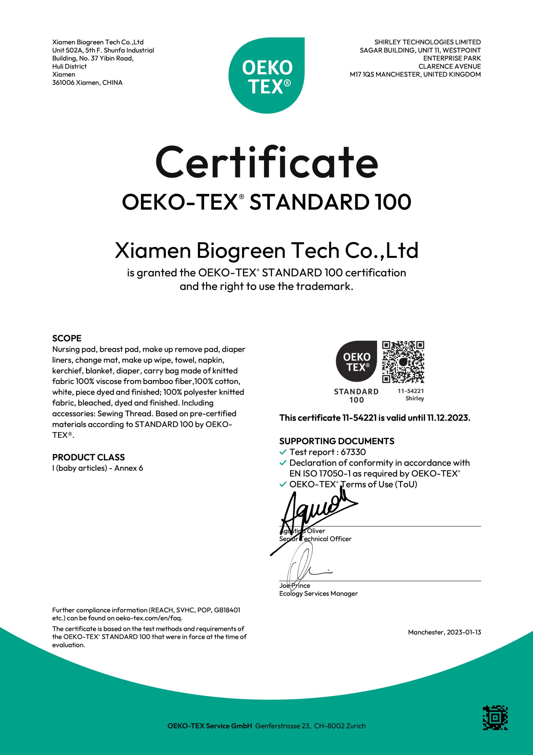 OEKO-Tex