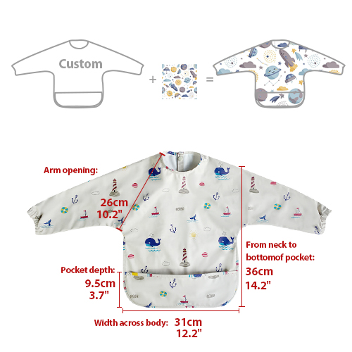 waterproof feeding bib