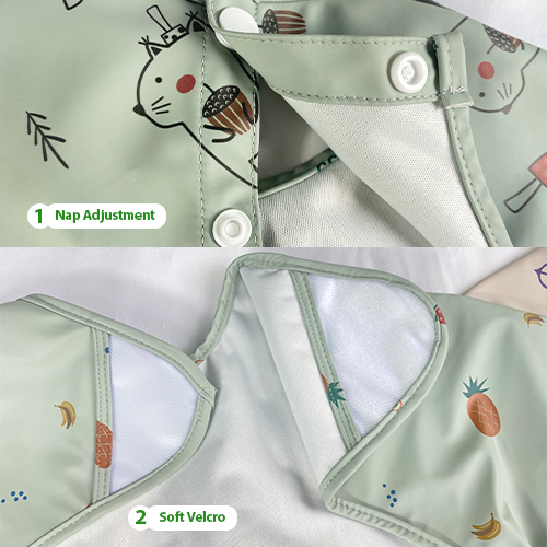 waterproof bib with sleeves waterproof bib with sleeves