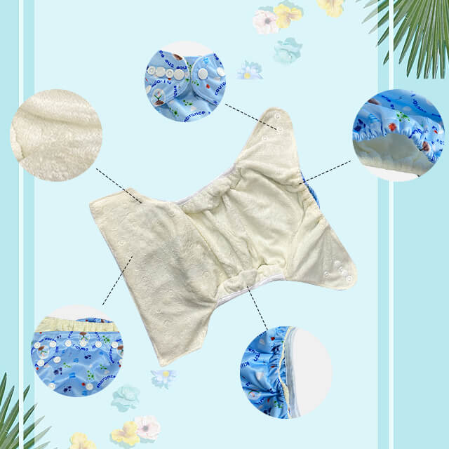 Couche lavable tout-en-un