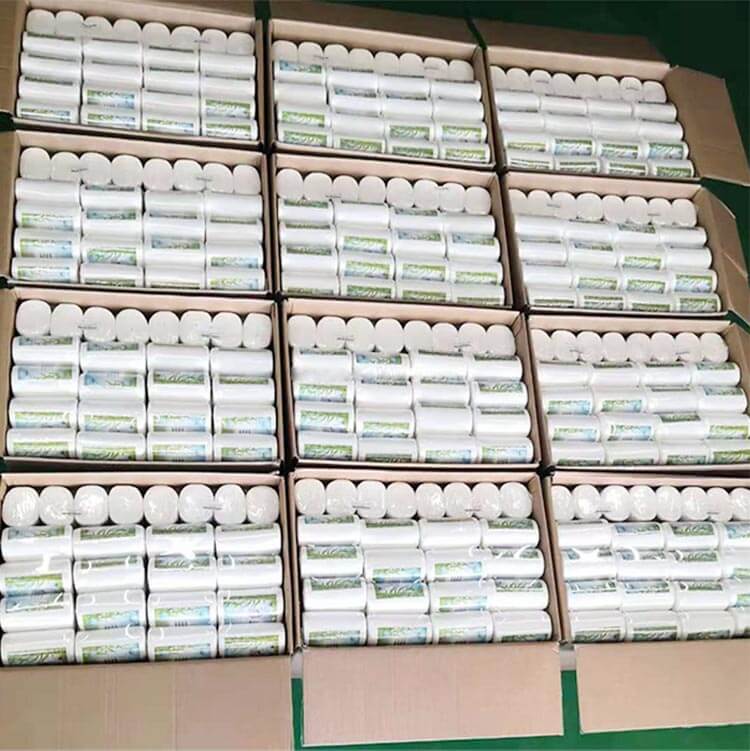 forro de fralda de bambu biodegradável
