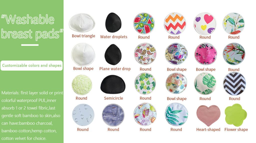 Reusable Spill-proof Breast Feeding Pads