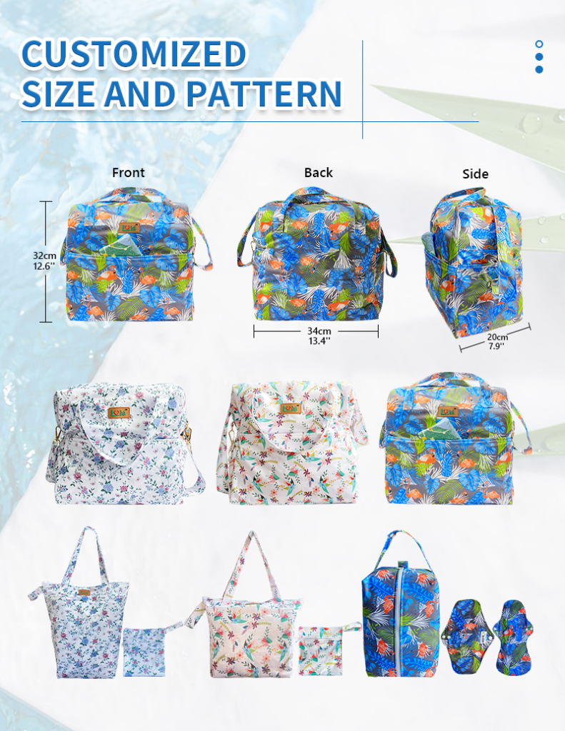 waterproof bag reusable nappy mummy dry bag