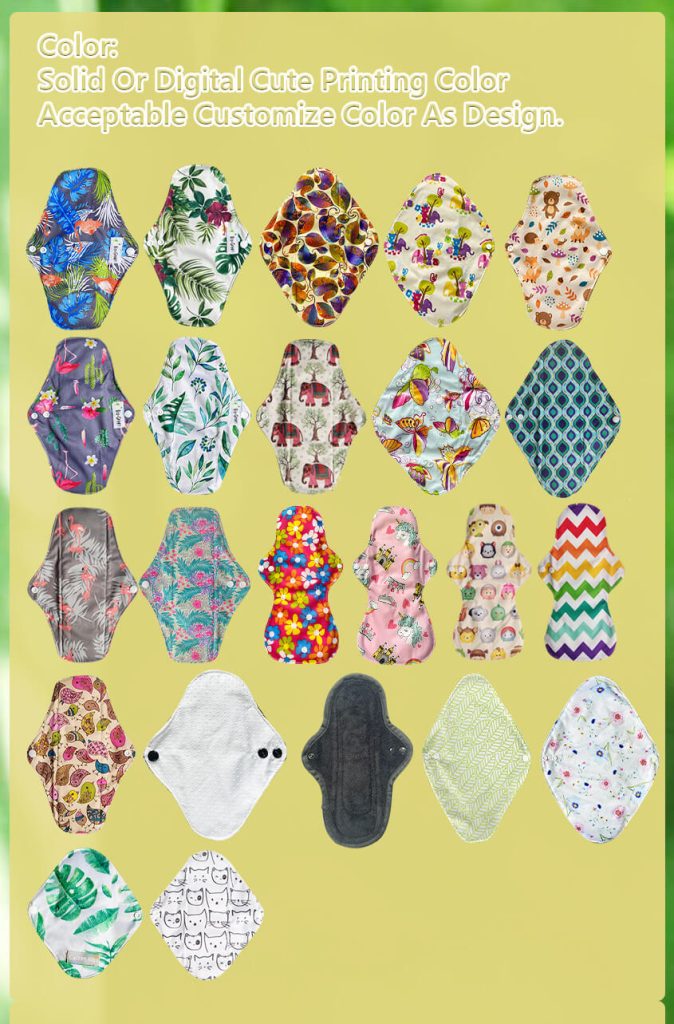 Sanitary Napkins Menstrual Cloth Pads