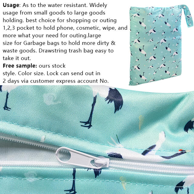 Sac à couches imperméable Sac à eau