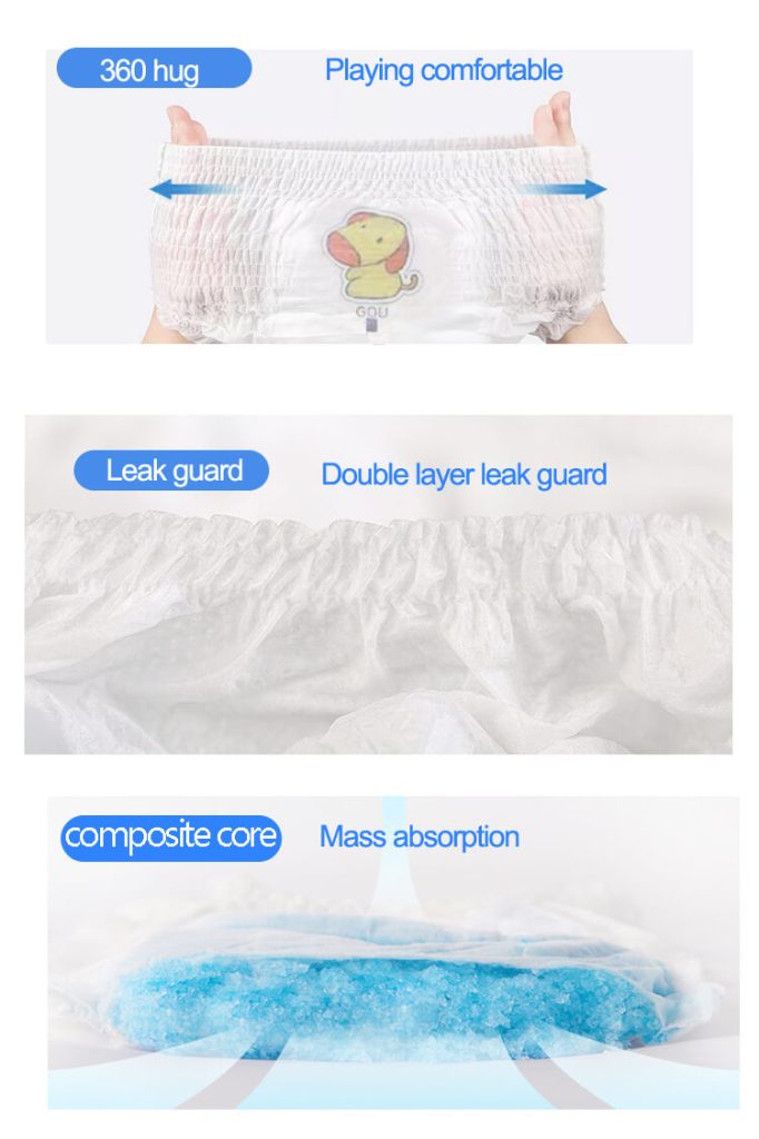 Natural Training Diaper Pants
