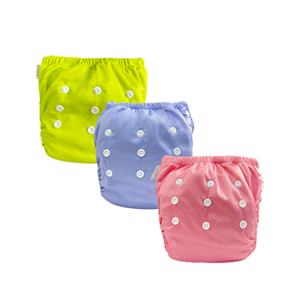 Awj forro de malla Impermeable reutilizable pañal de baño pañales