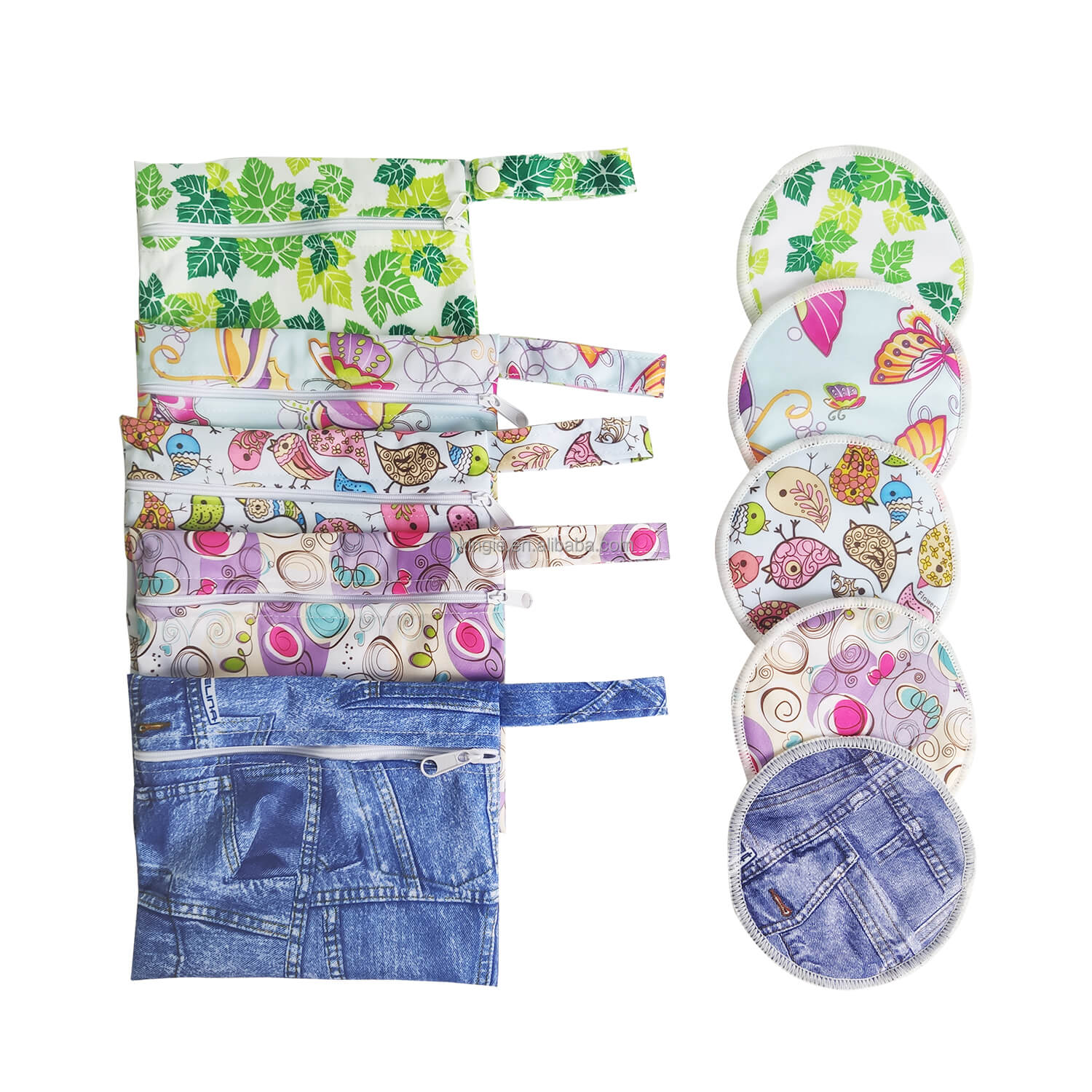 bamboo reusable breastfeeding pads