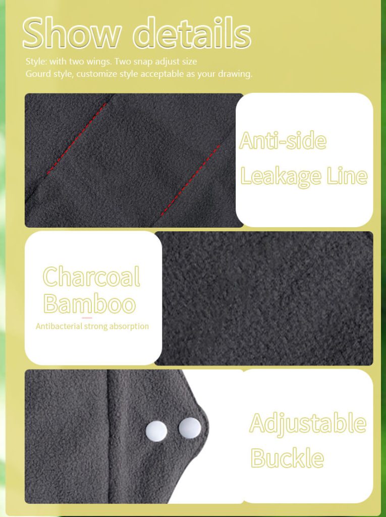 Sanitary Napkins Menstrual Cloth Pads