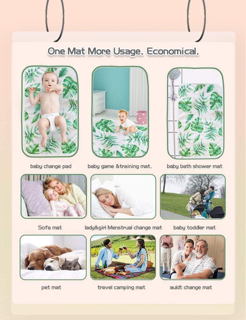 washable diaper changing pad