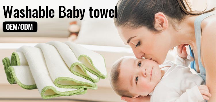 Babyhandtuch aus Bambus
