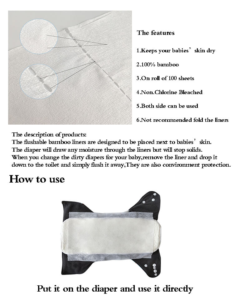 cloth diaper liners