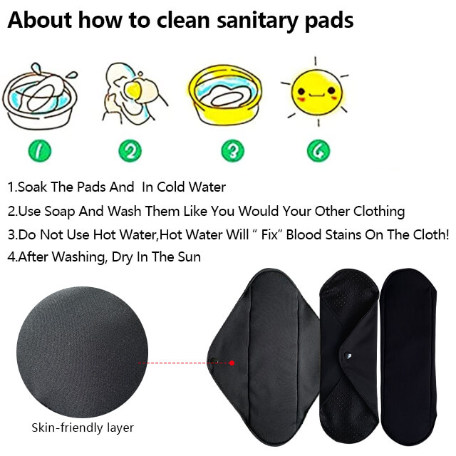 washable sanitary pads