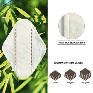 bamboo sanitary pads Sanitary napkins: the intimate treasure of women's private care